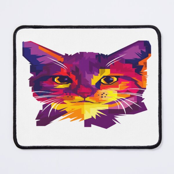 Item preview, colored cat designed and sold by painting23.
