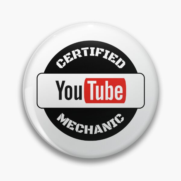 Item preview, YOUTUBE CERTIFIED MECHANIC designed and sold by Courtney Kestner.