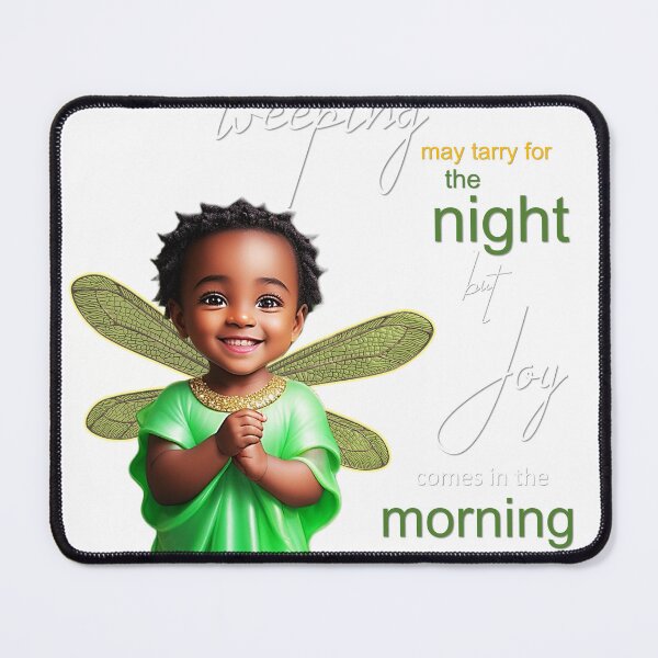 Item preview, Baby Faery with Wings Bible Verse Inspirational Quote designed and sold by gyrate.