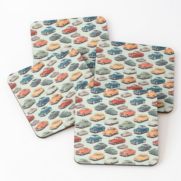 Item preview, Retro Car Pattern designed and sold by TileTrends.