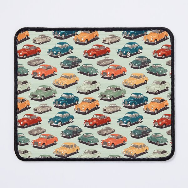 Item preview, Retro Car Pattern designed and sold by TileTrends.