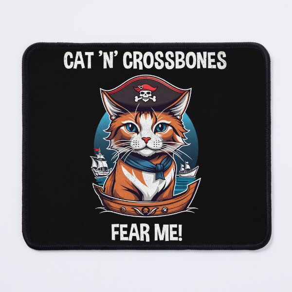 Item preview, Cat 'n' Crossbones - Fear Me! designed and sold by CreativoDesign.