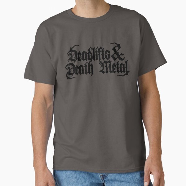 Item preview, Deadlifts & Death Metal designed and sold by Azaeus.