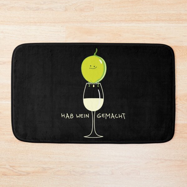 Item preview, Funny bunch of grapes and white wine designed and sold by spontania.