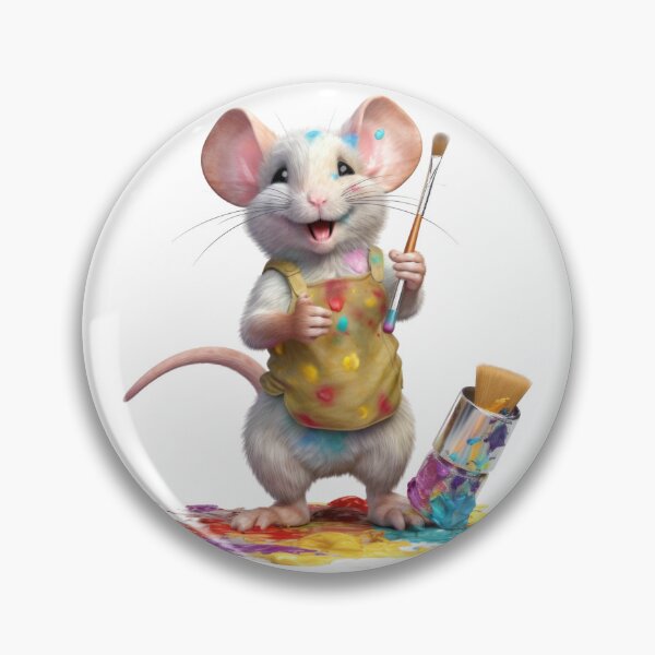Item preview, Painter mouse designed and sold by HistHero.