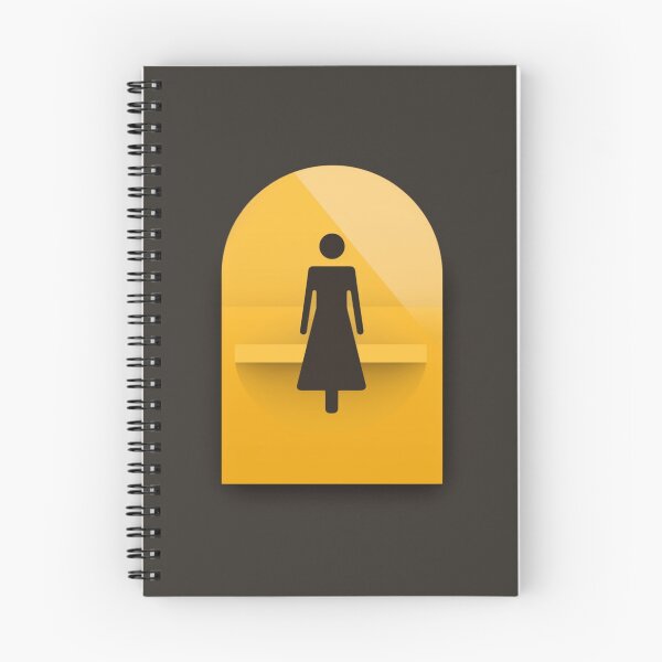 Item preview, Sticker for Women Restroom designed and sold by StudioRedKoala.