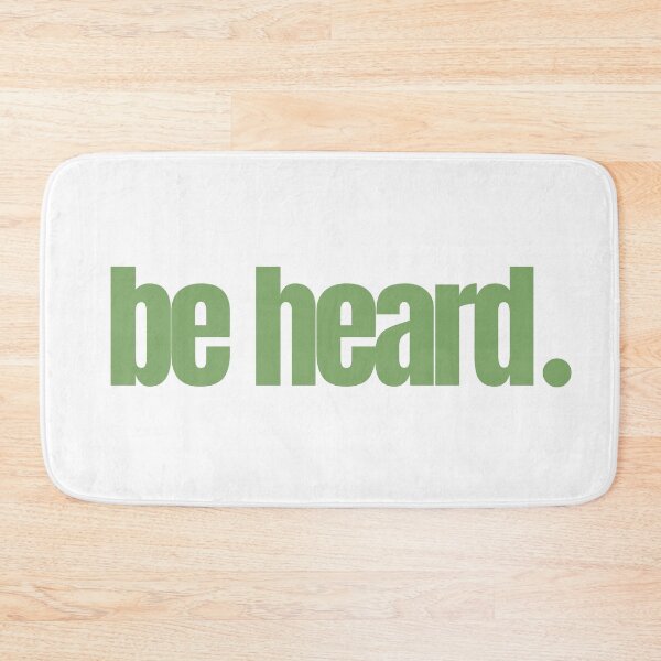 Item preview, be heard designed and sold by successmom.
