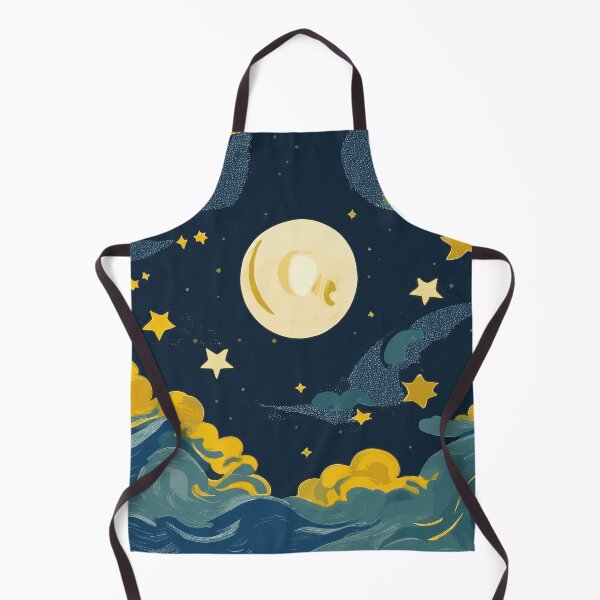 Item preview, Waves of clouds and stars designed and sold by TailoredInk1.