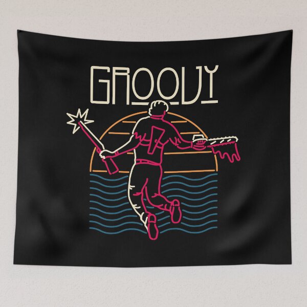 Item preview, Groovy Icarus - Evil Dead designed and sold by therocketman.