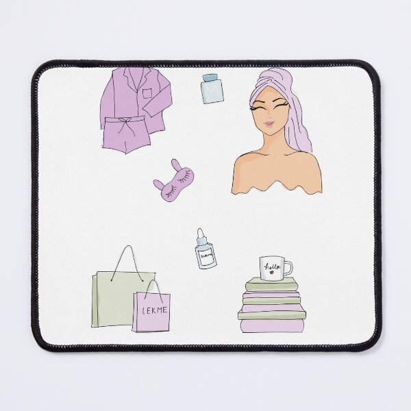 Item preview, fashion illustration, selfcare, designed and sold by Meghaillustrat.