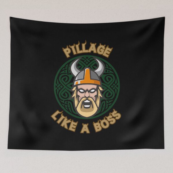 Item preview, Vikings - pillage like a boss designed and sold by CleanDecor.