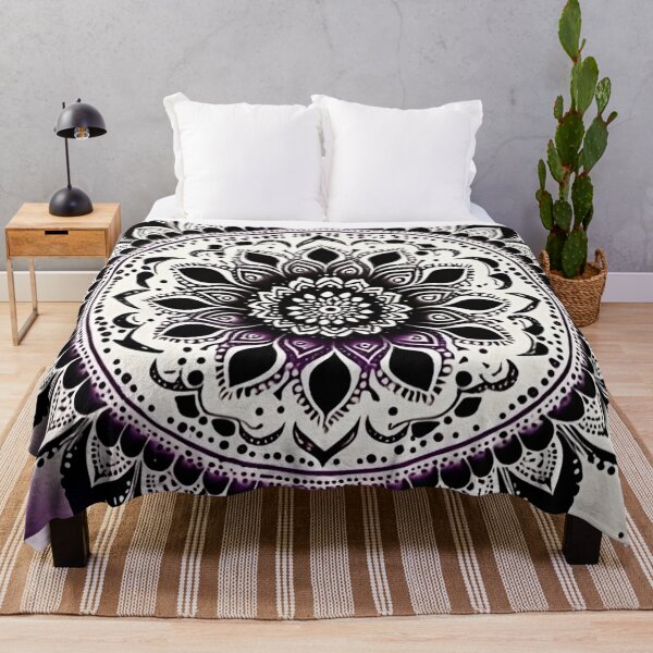 Item preview, Black mandala, boho art wall paper, boho home decor designed and sold by VeronicArt85.