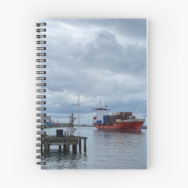 Item preview, Container ship leaving Port of Blyth designed and sold by Violaman.