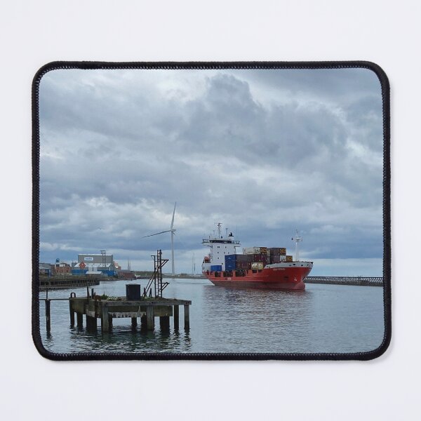 Item preview, Container ship leaving Port of Blyth designed and sold by Violaman.