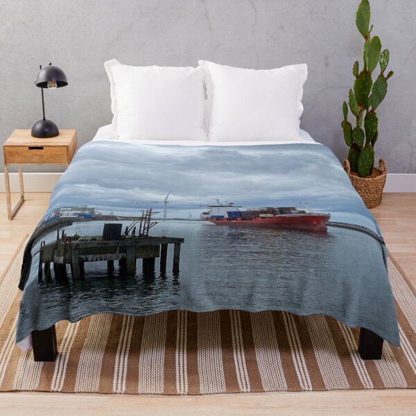 Item preview, Container ship leaving Port of Blyth designed and sold by Violaman.