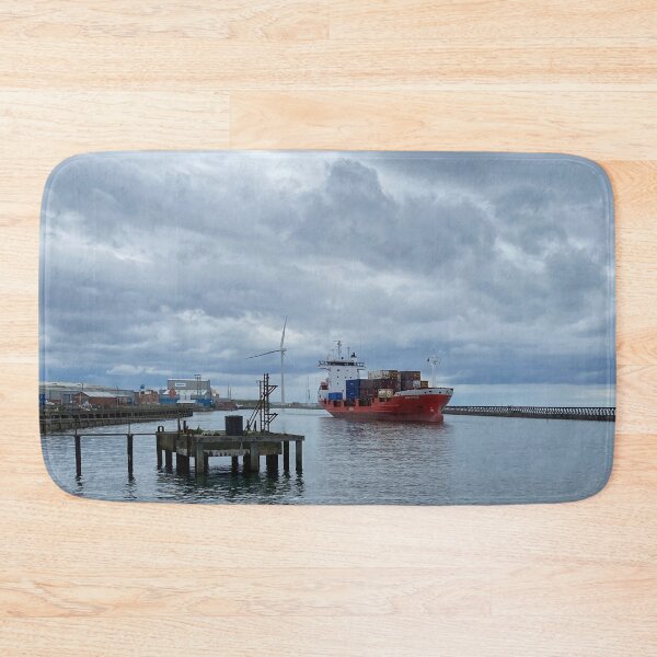 Item preview, Container ship leaving Port of Blyth designed and sold by Violaman.