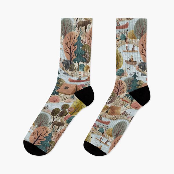 Item preview, Camping at the Lake designed and sold by Gaia Marfurt.