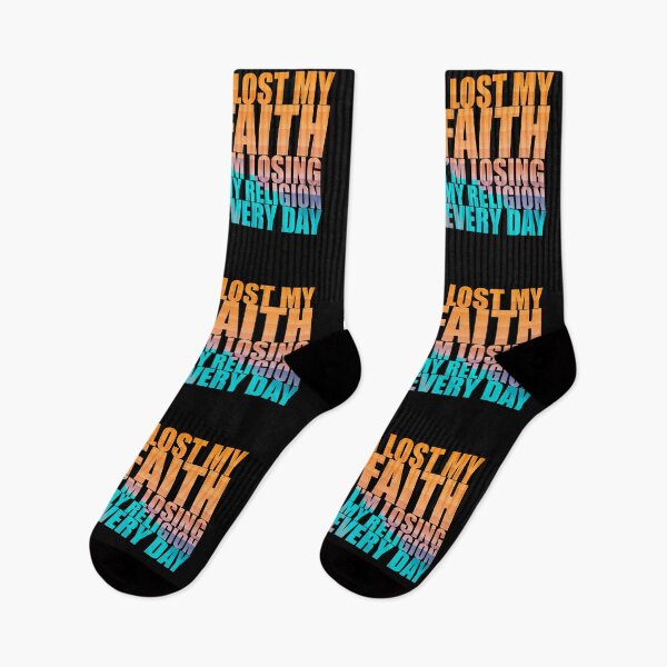 Item preview, I Lost My Faith, summer colorway, Lyric Quote Design designed and sold by OurPhilosophy.