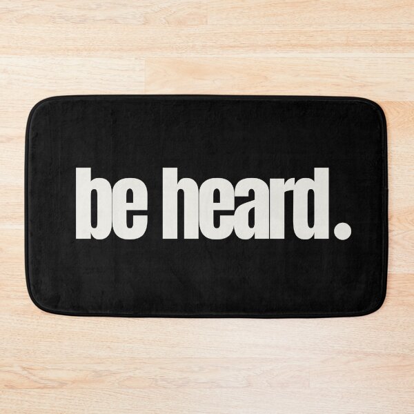 Item preview, be heard  designed and sold by successmom.