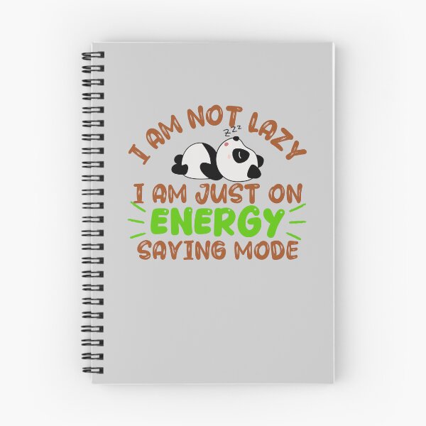 Item preview, Not lazy i am on energy saving mode designed and sold by tinytwist.