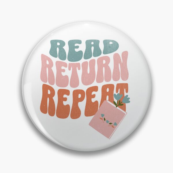Item preview, Book Lover Read Return Repeat Book Girl Reading Teacher Shirt Librarian Book Aesthetic Library Worker Bookish Booktok Booktrovert designed and sold by ShoniwDesigns.