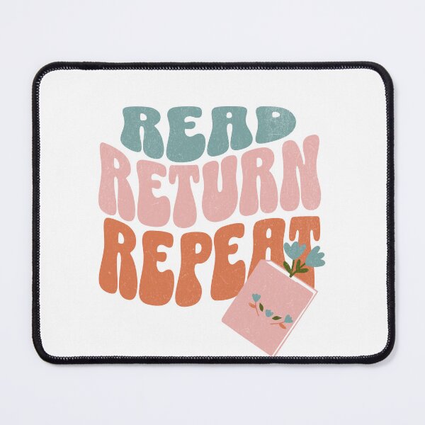 Item preview, Book Lover Read Return Repeat Book Girl Reading Teacher Shirt Librarian Book Aesthetic Library Worker Bookish Booktok Booktrovert designed and sold by ShoniwDesigns.