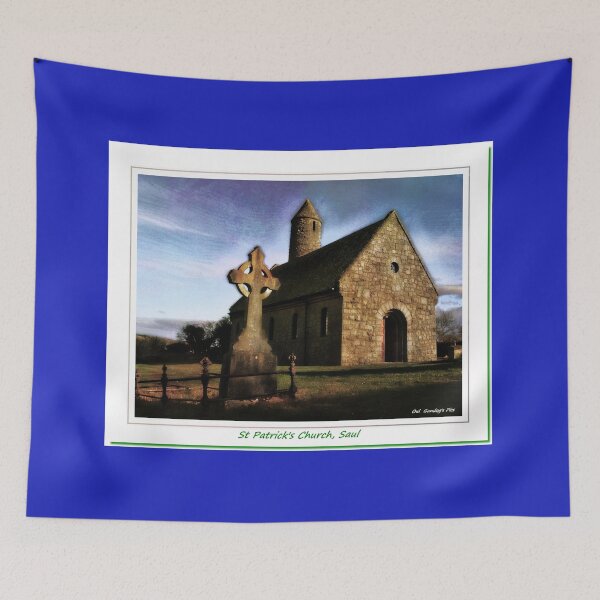 Item preview, St Patricks Church, Saul. designed and sold by gundogpic.