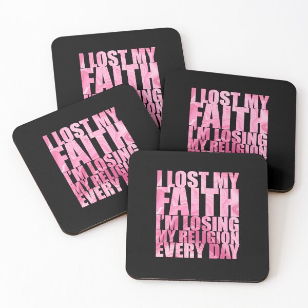 Item preview, I Lost My Faith, bubblegum colorway, Lyric Quote Design designed and sold by OurPhilosophy.