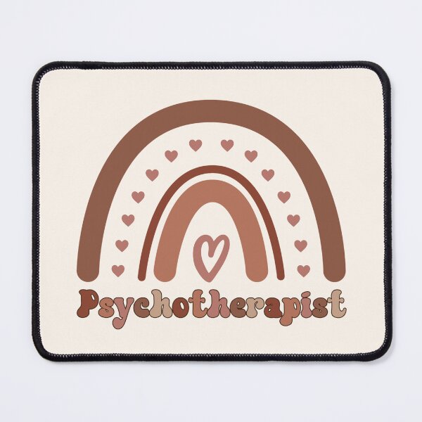 Item preview, Boho Rainbow Psychotherapist | Cute Psychotherapist Appreciation Gifts designed and sold by Violet Treasures.