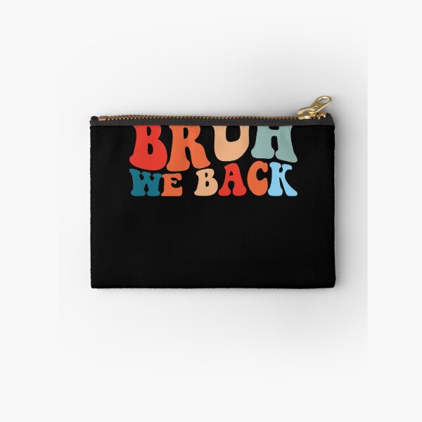 Item preview, Bruh We Back Teachers Back To School Retro Bruh We Back Gear designed and sold by DynamicDesign.