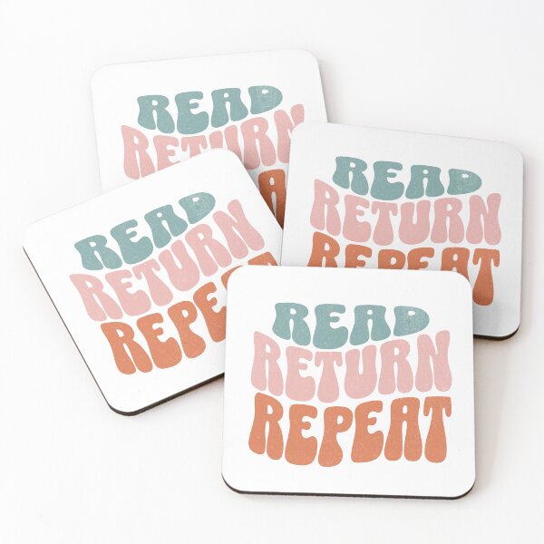 Item preview, Book Lover Read Return Repeat Book Girl Reading Teacher Teacher Shirt Librarian Book Aesthetic designed and sold by ShoniwDesigns.