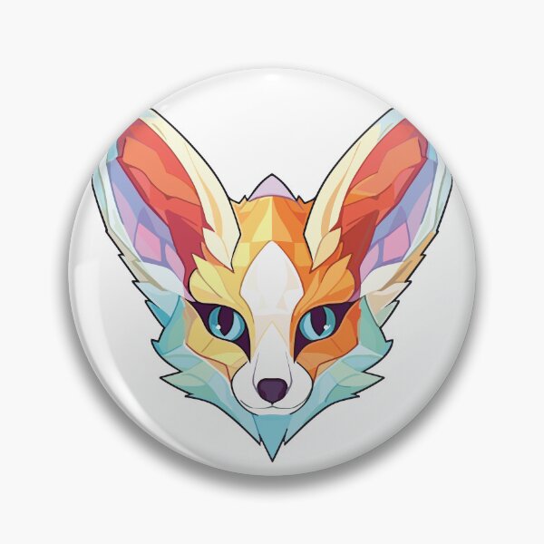 Item preview, Fennec Fox Colorful Watercolor Animal Illustration designed and sold by TeeHome.