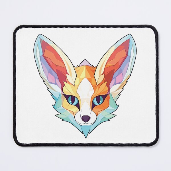 Item preview, Fennec Fox Colorful Watercolor Animal Illustration designed and sold by TeeHome.