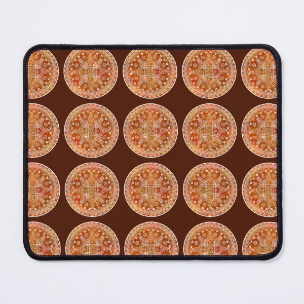 Item preview, Padi kolam/muggu/Rangoli Orange Background designed and sold by ShreecreatE.