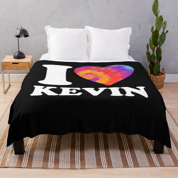 Item preview, I Love Kevin Tie Dye I Heart Kevin designed and sold by clothesy7.