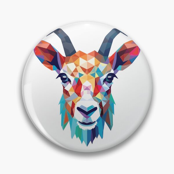 Item preview, Goat Colorful Watercolor Animal Illustration designed and sold by TeeHome.