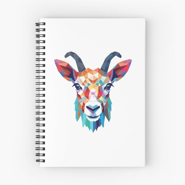 Item preview, Goat Colorful Watercolor Animal Illustration designed and sold by TeeHome.