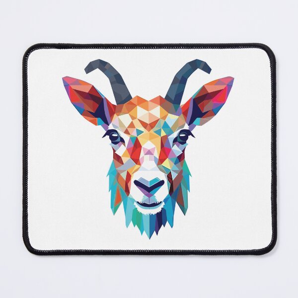 Item preview, Goat Colorful Watercolor Animal Illustration designed and sold by TeeHome.