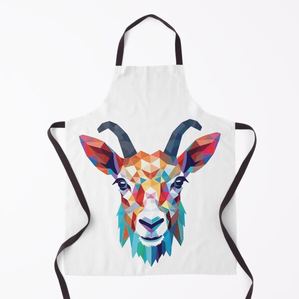 Item preview, Goat Colorful Watercolor Animal Illustration designed and sold by TeeHome.