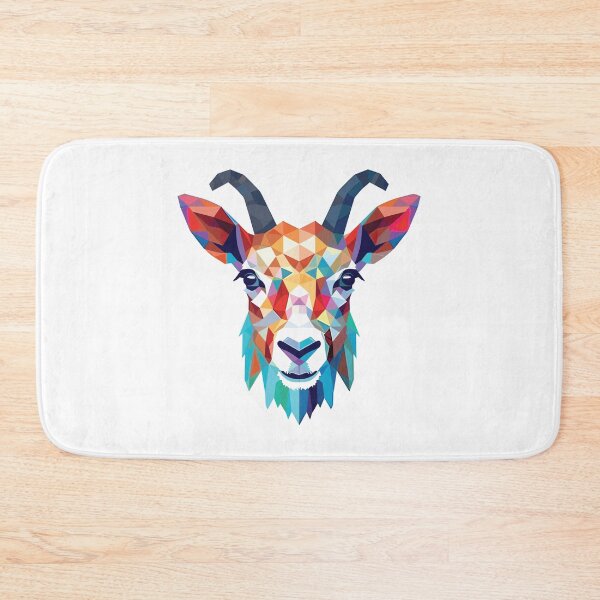 Item preview, Goat Colorful Watercolor Animal Illustration designed and sold by TeeHome.