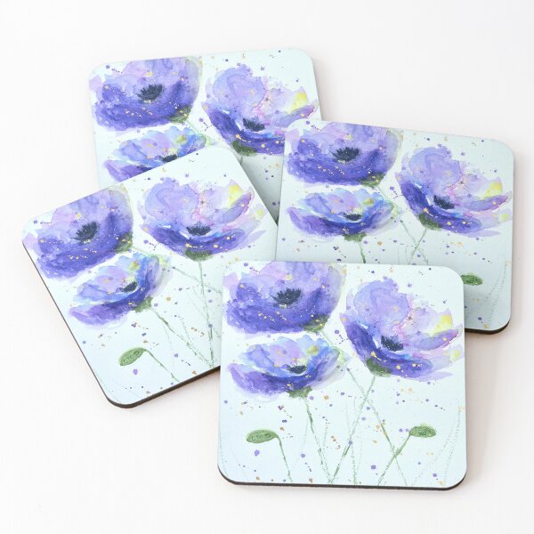Item preview, Blue Poppies 2 designed and sold by glynhb.