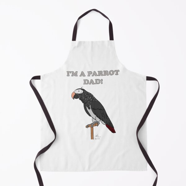 Item preview, I'm a Parrot Dad! - Timneh African Grey designed and sold by Laughing Parrot Studio.