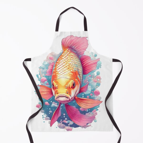 Item preview, Carp with a colorful painted background designed and sold by Rothnaric.