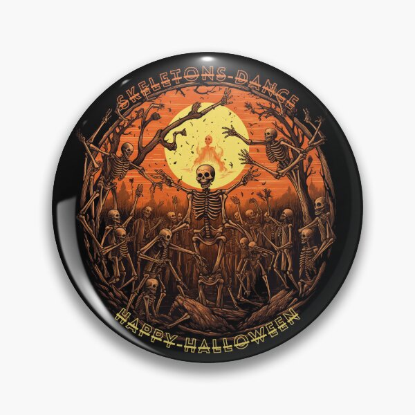 Artikelvorschau, Skelette tanzen Halloween 1 entworfen und verkauft von VolcanRaven.