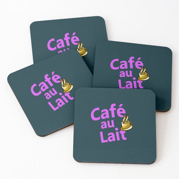 Item preview, Café au Lait (French for coffee with milk) designed and sold by lobodelnoir.
