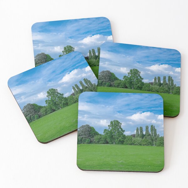 Item preview, Summer view of the beautiful and well-kept parks and fields in the Royal Domain of Laeken in Brussels, Belgium. designed and sold by Infinite Feeling Shop.