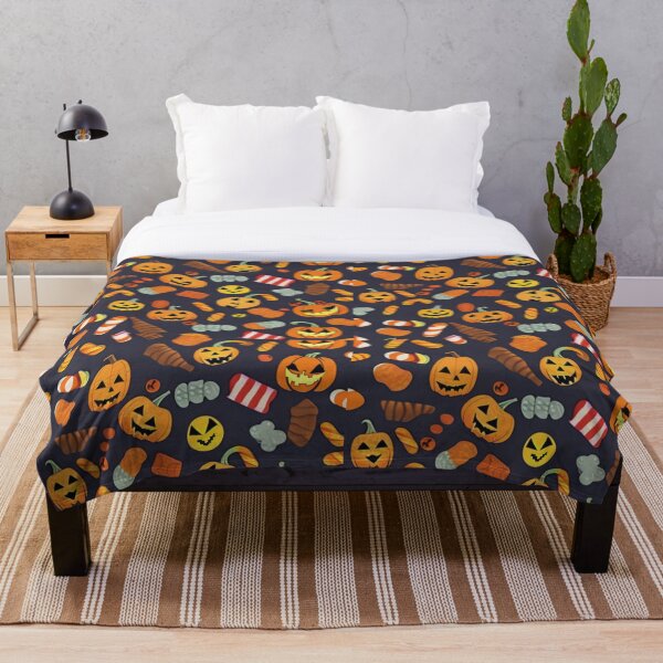 Item preview, Spooky Sweets: Jack-o'-Lantern Candy Patch designed and sold by orchidgd.