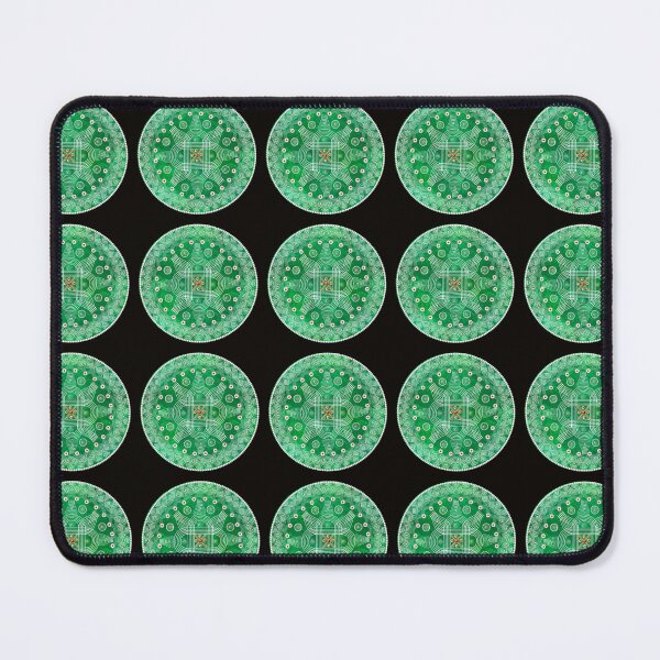 Item preview, Padi kolam/muggu/Rangoli Green Background designed and sold by ShreecreatE.