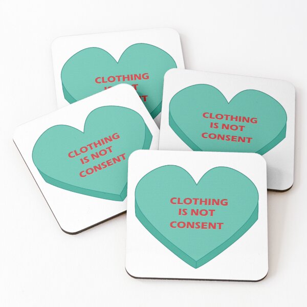 Item preview, Clothing is not Consent designed and sold by TheDrunkPigeon.