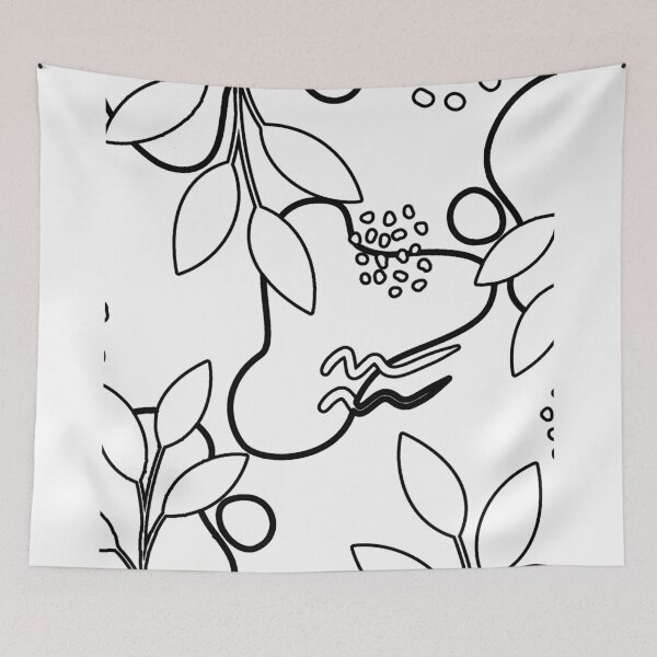 Item preview, Handdrawing Boho Floral Pattern Positive designed and sold by Yellowriversss.